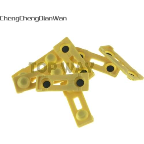 1000pcs/lot For Playstation 2 Controller Button Replacement Kit For PS2 L2 R2 D Pad ABXY Rubber Buttons ChengChengDianWan