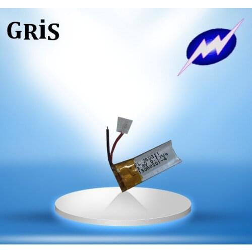 3.7V polymer rechargeable battery 401020360821 Bluetooth headset Bracelet mini device smart wear