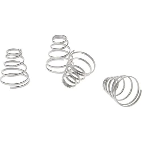 4 Pcs Bicycle Spring For Quick Release Hubs Elastic Stainless Steel Accessories Y51D