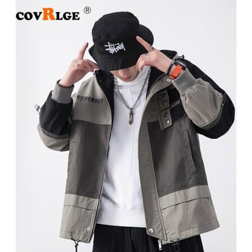 Мужские весенние куртки Covrlge China At AliExpress