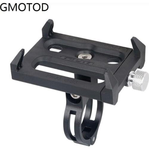 GMOTOD Motorcycle Bicycle navigation mobile phone bracket aluminum alloy clip ring Bracelet Holder