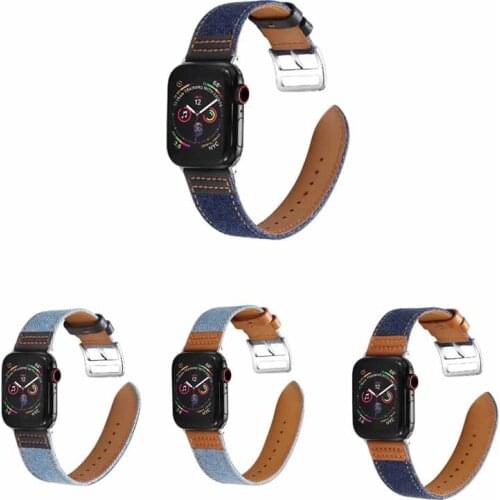 Cowboy strap for apple watch leather band 42mm/38mm/44mm/40mm for iwatch bracelet series SE 6 5 4 3 2 1