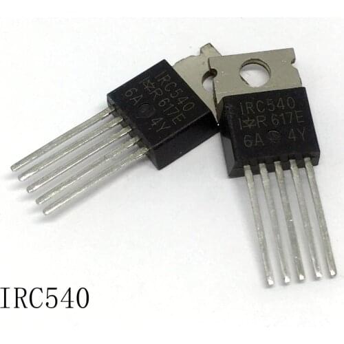 MOSFET IRC540 TO-220-5 28A/100V 10pcs/lots new in stock
