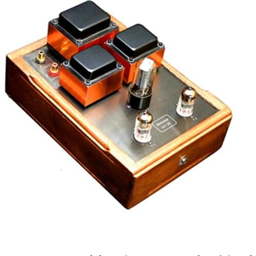 Analog interface single-ended class A tube amplifier, purely hand-stitched front stage, machine power consumption 50W