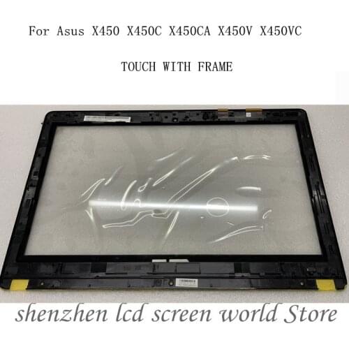 Genuine new 14" Touch Digitizer Glass Panel Screen Sensor Replacement Parts For Asus X450 X450C X450CA X450V X450VC