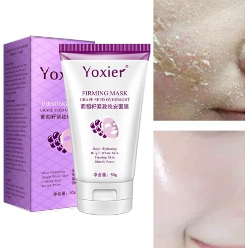 Yoxier Night Cream Mask Hyaluronic Acid Whitening Moisturizing Nourishing Mask Nutrition Repair The Skin Sleeping Firming Mask