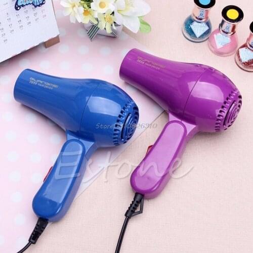 220V Portable Mini Hair Blow Dryer 850W Traveller Compact Blower Foldable With US Plug #E207Y# Hot Sale