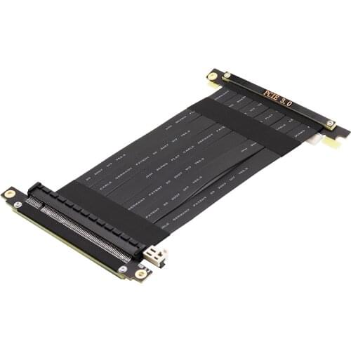 ADT video card extension cable double reverse vertical angle vertical mounting pcie3.0x16 itx chassis K55 K39