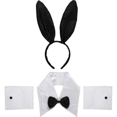 Women Sexy Bunny Girls Cosplay Costume Party Masquerade Carnaval Rave Outfit Bachelor Fancy Dress Prop Valentines Decor Clothes