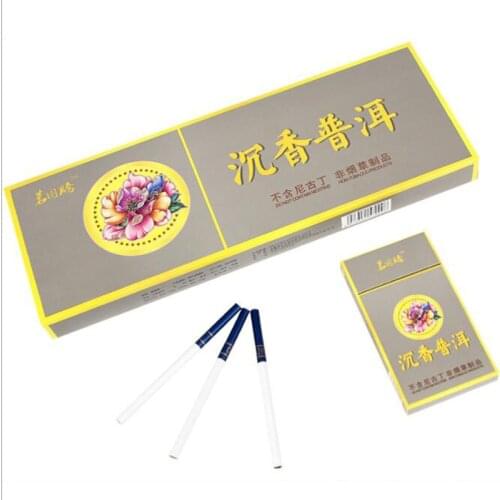 10 packs Aloes, taste adaptation, reduce nicotine damage, keep healthy