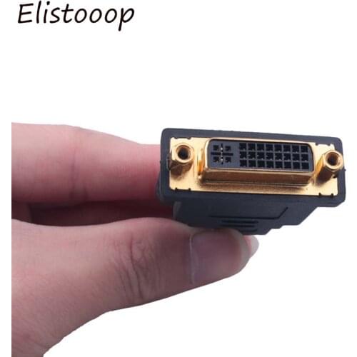 1080P DVI to HDMI-Compatible Converter 24+5/24+1 Female to Male Adapter DVI Connector Splitter Converter Wire Cord for HDTV PC