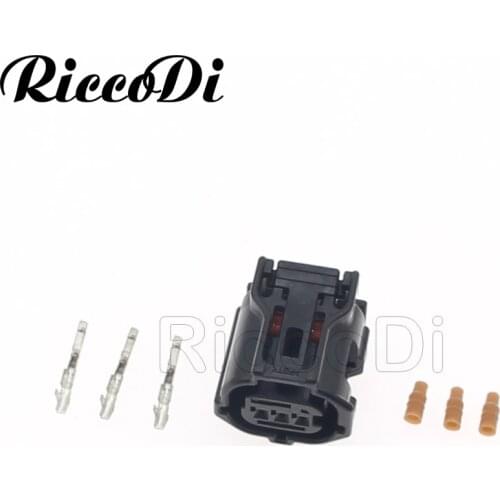 3 Pin 0.6mm 6189-1129 Female Automotive Headlight Lamp Camshaft Sensor Plug Wire Connector waterproof For Toyota