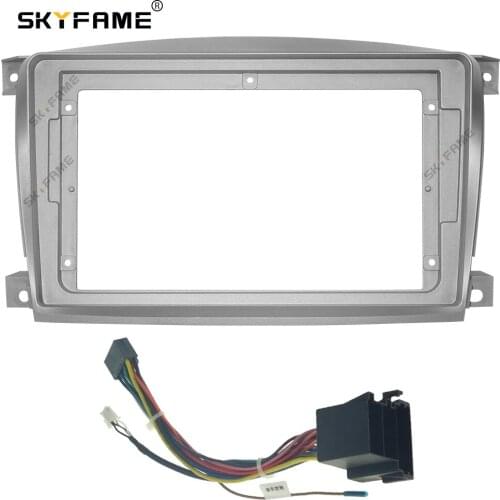 SKYFAME Car Frame Cable For ROEWE 750 2006-2009 Android Big Screen Dask Kit Fascia Frame Line