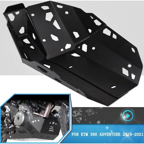 Motorcycle Aluminum Skid Plate Bash Frame Guard 390 Adventure Engine Guards Cover Protector FOR 390 ADVENTURE 2019 2020 2021