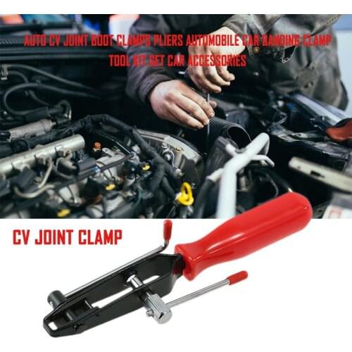 Auto CV Joint Boot Clamps Pliers Automobile Car Banding Clamp Tool Kit Set Car Accessories
