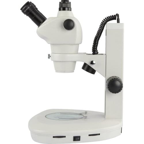 Free shipping solution with no customs fee to UK, SZM8050T Trinocular Stereo Microscope with 2X auxiliary lens and 20X eyepiece