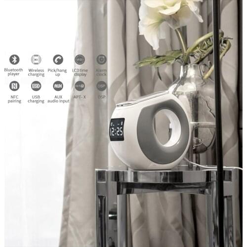 Nillkin Bluetooth Speaker Home Theater qi Wireless Charger for SamsungS9 S8Plus Note 8 Music Surround Speaker Charger for iPhone