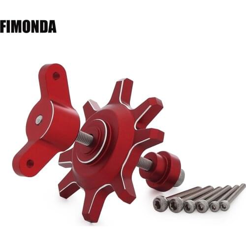 RC Car Tires Assemble Remove Tool Red/Black for 1/10 Crawler Traxxas TRX4 TRX6 Axial SCX10 Capra 1.9 2.2 Beadlock Wheel Rim