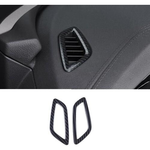 For Buick Regal 2017-2021 stainless steel Carbon Fiber Dashboard Air Outlet Vent Cover Trim Car Styling Accessories