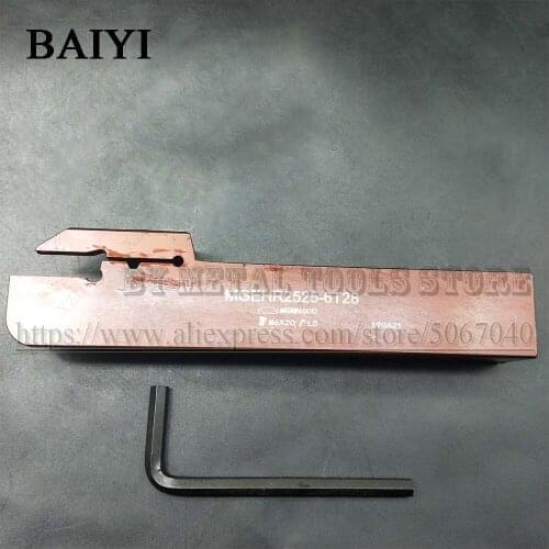 MGEHR2525-6T28 grooving tool holder MGEHR 2525-6T MGEHR2525 outer circle slotting cutter bar Slot turning tool