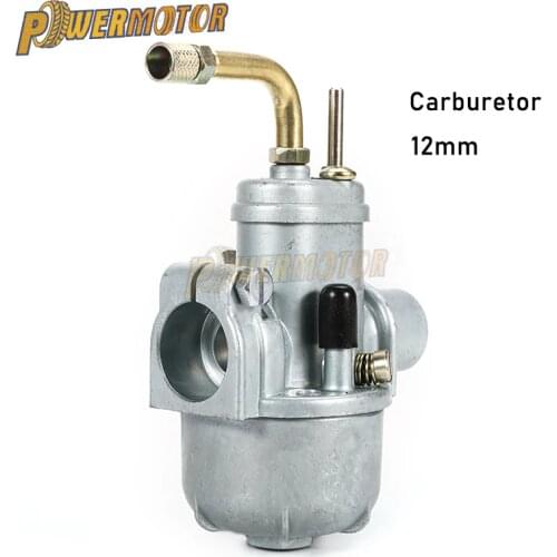 PowerMotor Carburetor Motorcycle 12mm Carburador Puch Moped Bing Style Carb Stock Maxi Sport Luxe Newport Cobra Carburettor