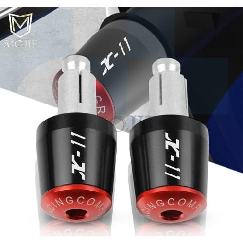 7/8" 22mm Motorcycle Handlebar Grips End Handle Bar Cap End Plug For HONDA X-11 X11 1999-2002 2000 2001