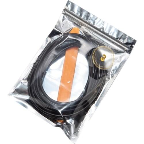 1 pcs Model 3 Car Wind Noise Reduction Kit Muffler Roof Seal Kit for Tesla Model 3 Accessories Skylight Glass Sealing Strip