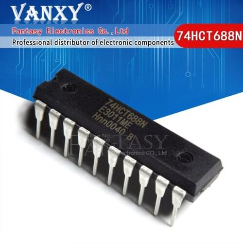 5pcs 74HCT688N DIP20 74HCT688 HD74HCT688P CD74HCT688E MM74HCT688N M74HCT688B1 DIP-20