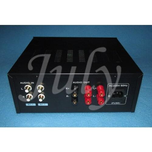 6N1 + 6P1 3W+3W single-ended class A finished tube amplifier, 5Z2P bile rectifier with amorphous output transformer