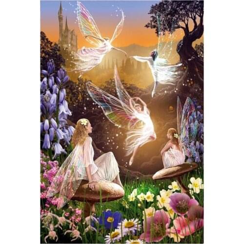Diamond embroidery Fairy land 5d Diamond painting cross stitch Europe Home decoration full diamond painting DIY animal series
