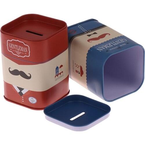 Retro Barber Shop Blade Disposal Case Razer Blade Box For Storing Safety Razor Blades For Face Makeup Tool