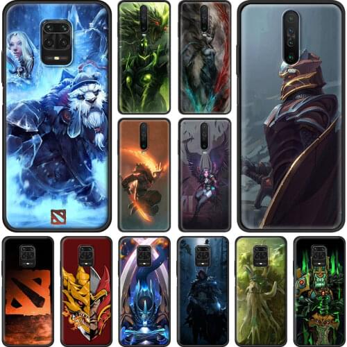 Dota 2 Game Phone Case for Xiaomi Redmi Note 9S 8 8T 9 Pro 6 7 K30 Pro 6A 7A 8A 9A 9C Silicon Black Shell Cover