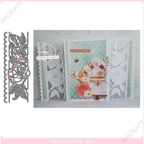 Flowers lace Metal Cutting Dies for DIY Scrapbooking Photo Album Decorative Embossing Paper Card Crafts Die 2021