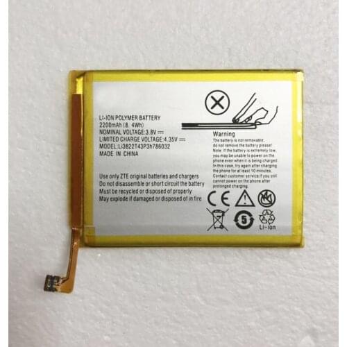 GeLar 2200mAhFor ZTE Li3822T43P3h786032 Battery For ZTE Orbic-RC-501L Cell Phone