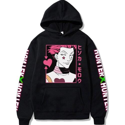 Hunter X Hunter Printed Men/women Hoodie Long Sleeve Spring Autumn Fleece Sweatshirt Harajuku