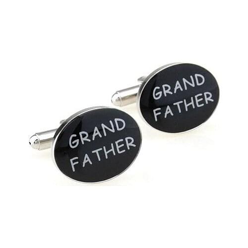 IGame Factory Price Retail Mens Cufflinks Brass Material Wedding Grand Father Design Cuff Links