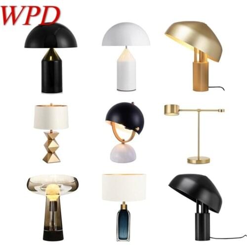 WPD Contemporary Lamp For Table Various Design E27 Desk Light Home LED Decoration Foyer Living Room Office Bedroom