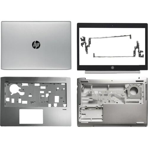 New Laptop LCD Back Cover/Front Bezel/Hinges Cover/Palmrest/Bottom Cover For HP Probook 440 G5 Top Back Case Silver