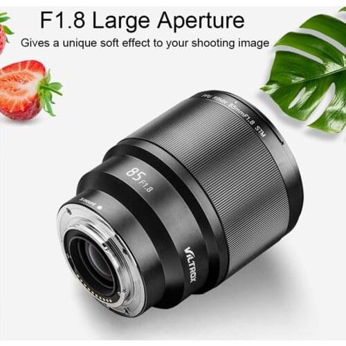 VILTROX PFU RBMH 85mm F1.8 STM X-mount for Fuji X mount Camera Full Frame AF Auto Focus MF Standard Prime Lens Portrait Lens
