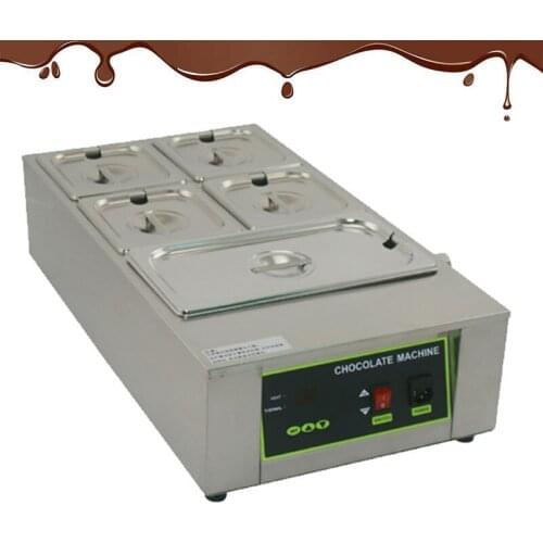 Five 5 Tanks tabletop chocolate melting machine chocolate warmer melter enrobing equipment machinery