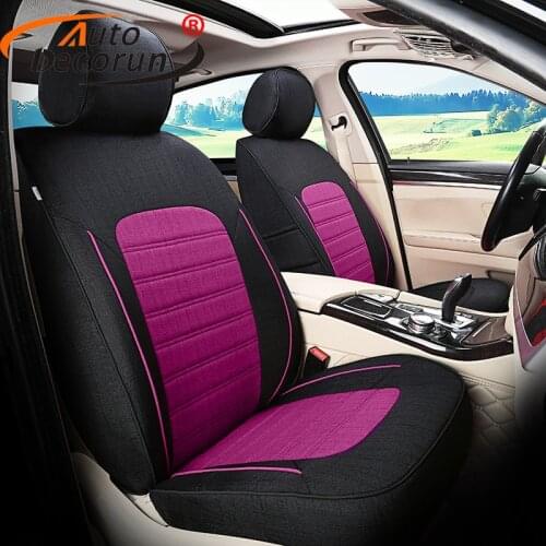 AutoDecorun Dedicated Covers Seat for Volkswagen VW Caravelle t5 Car Seat Covers Cushion Cars Seat Supports styling Accessories