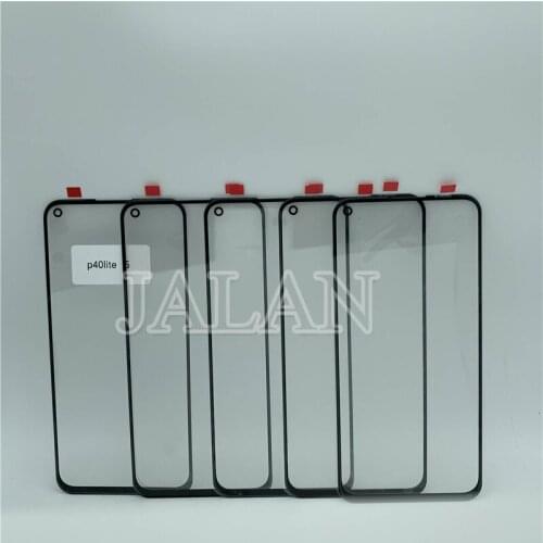 5pcs Glass With OCA For HUAWEI P9 P10 Lite P20 Pro P30 P40 lite P Smart Plus Psmart Z 2018 2019 Damaged Touch Screen Repair