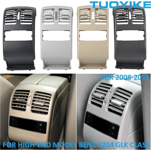 High-end Model Car Rear Air Conditioner Ac Vent Grille Cover Panel For Mercedes Benz X204 GLK Class 220 250 300 350 2008-2015