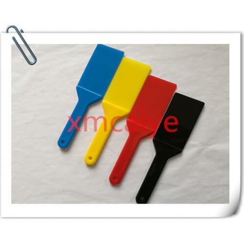 High quality ink knife 4 Colors resistant plastic ink knife