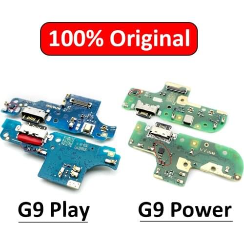 10Pcs/Lot, Original Charger Board PCB Flex For Moto G9 Power / G9 Play USB Port Connector Dock Charging Ribbon Cable
