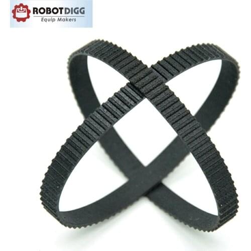 10pcs/lot, MXL Timing Belt, Closed-loop, B96MXL, 3mm 6mm width