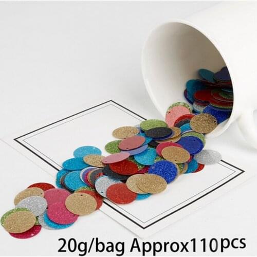 2018 fashion Mix Colors Fashion Glitter Round shape Sequin for DIY Jewelry Findings Making Garment Accessories Craft Supplies