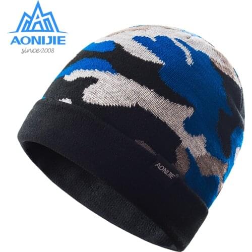 AONIJIE M26 Unisex Winter Warm Sports Slouchy Cuffed Knit Beanie Hat Skull Cap For Running Jogging Marathon Travelling Cycling