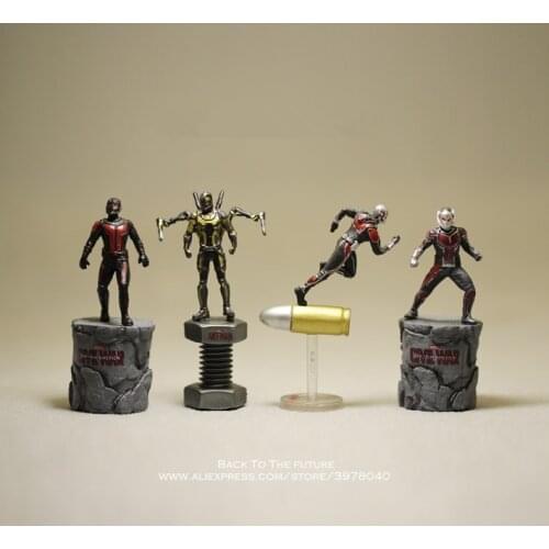 Disney Marvel Avengers Ant Man 6.5cm Action Figure Posture Model Anime Mini Doll Decoration PVC Collection Figurine Toys model