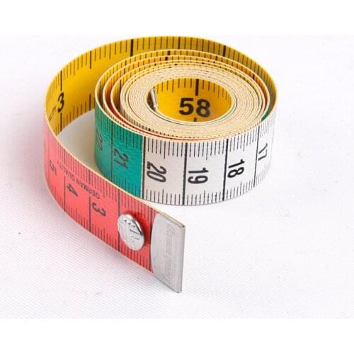Measurement Tape With Buttons For Tailors in centimetre and inch High Quality Durable Body Measuring Ruler Tailor‘s Tape Measure